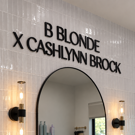 Acrylic Lettering Wall Sign | Acrylic Lettering Business Sign
