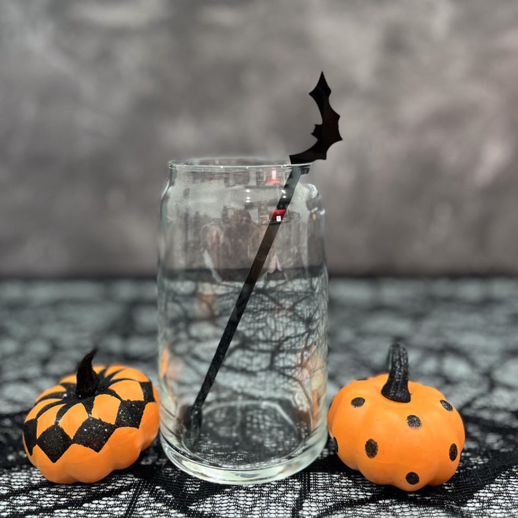 Set of 6 Halloween Drink Stir Sticks