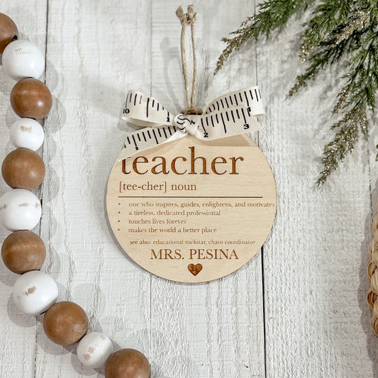 Teacher Ornament