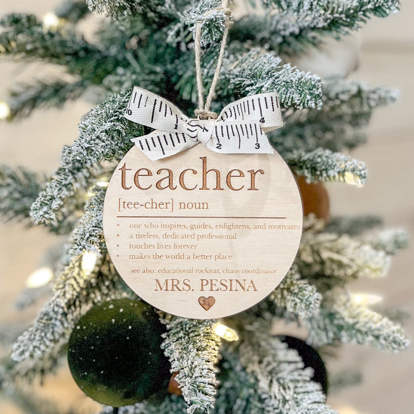 Teacher Ornament