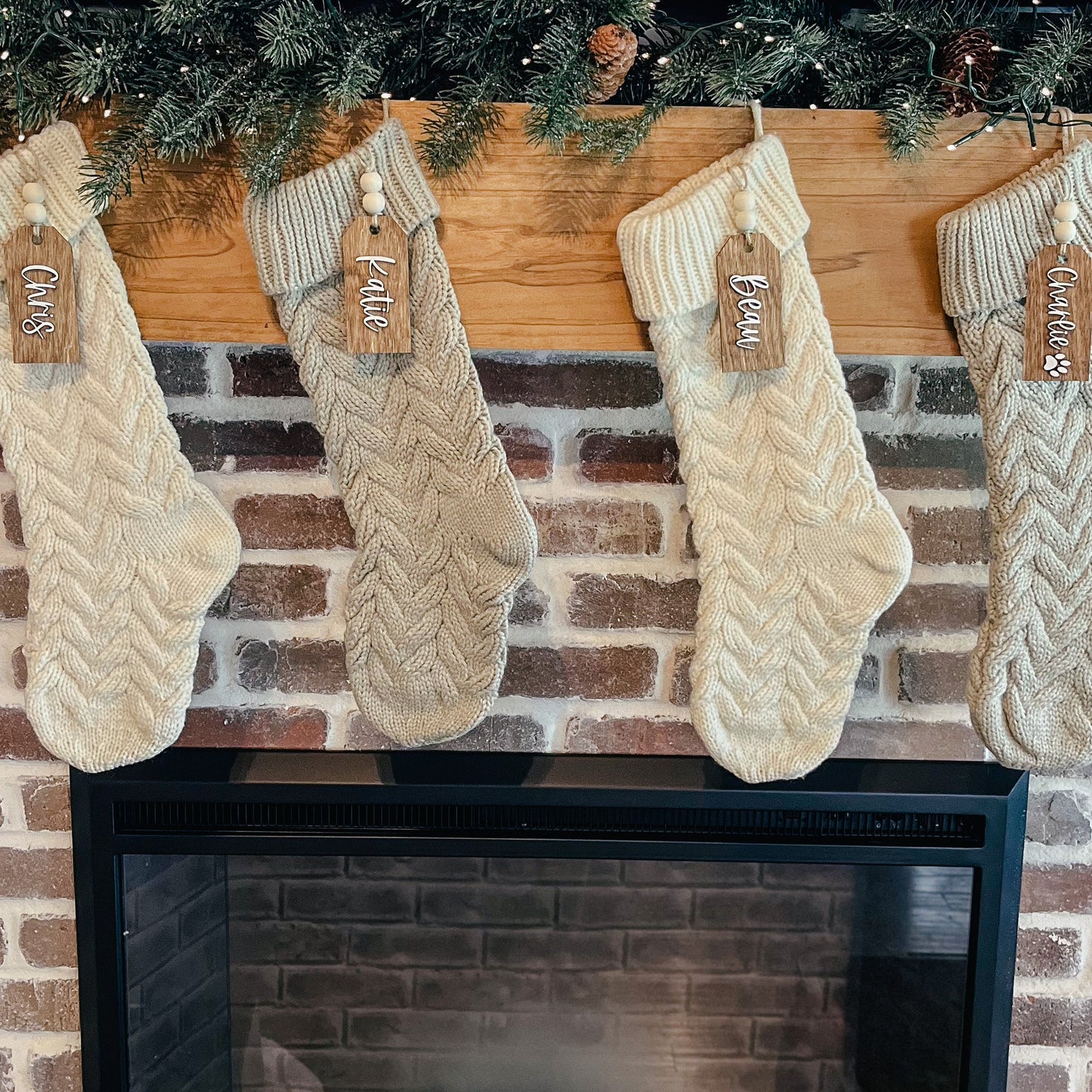 Personalized Stocking & Gift Tag