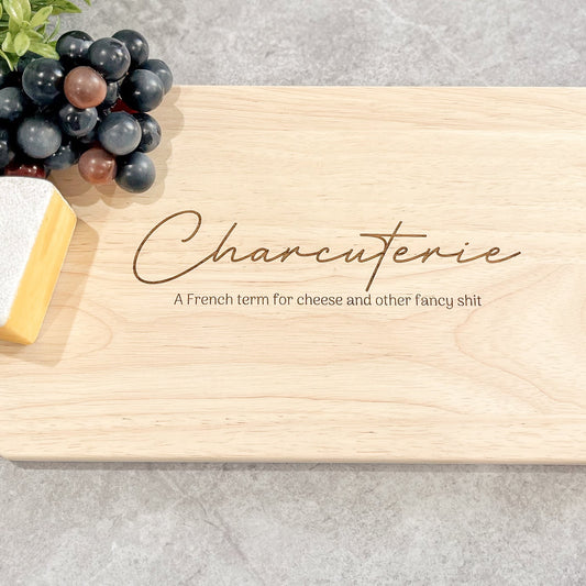 Fancy Term For Cheese and Other Fancy Stuff Charcuterie Board