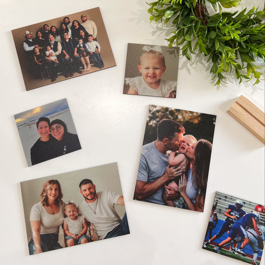 Printed Wooden Photo Plaque with Stand