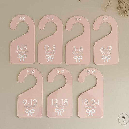 Bow Baby Closet Dividers