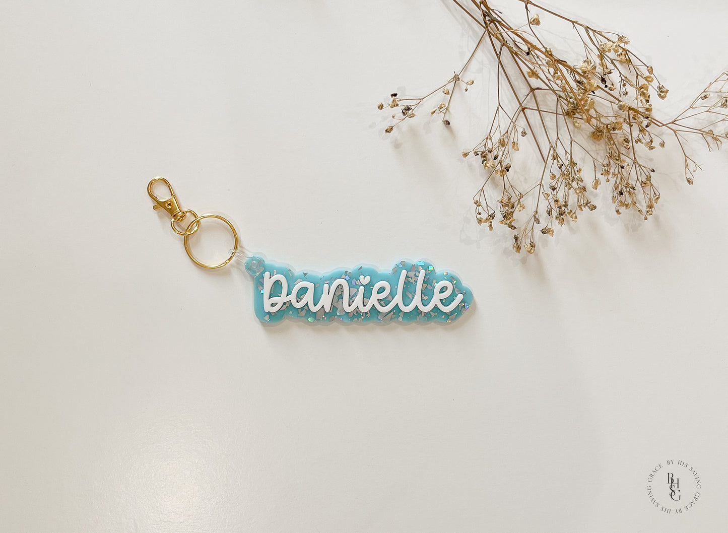 Acrylic Name Keychain