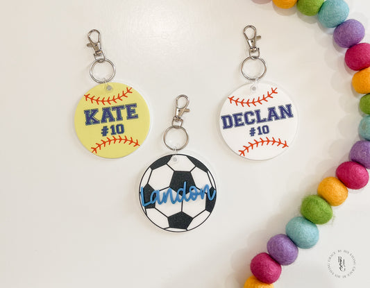 Sports Bag Tag