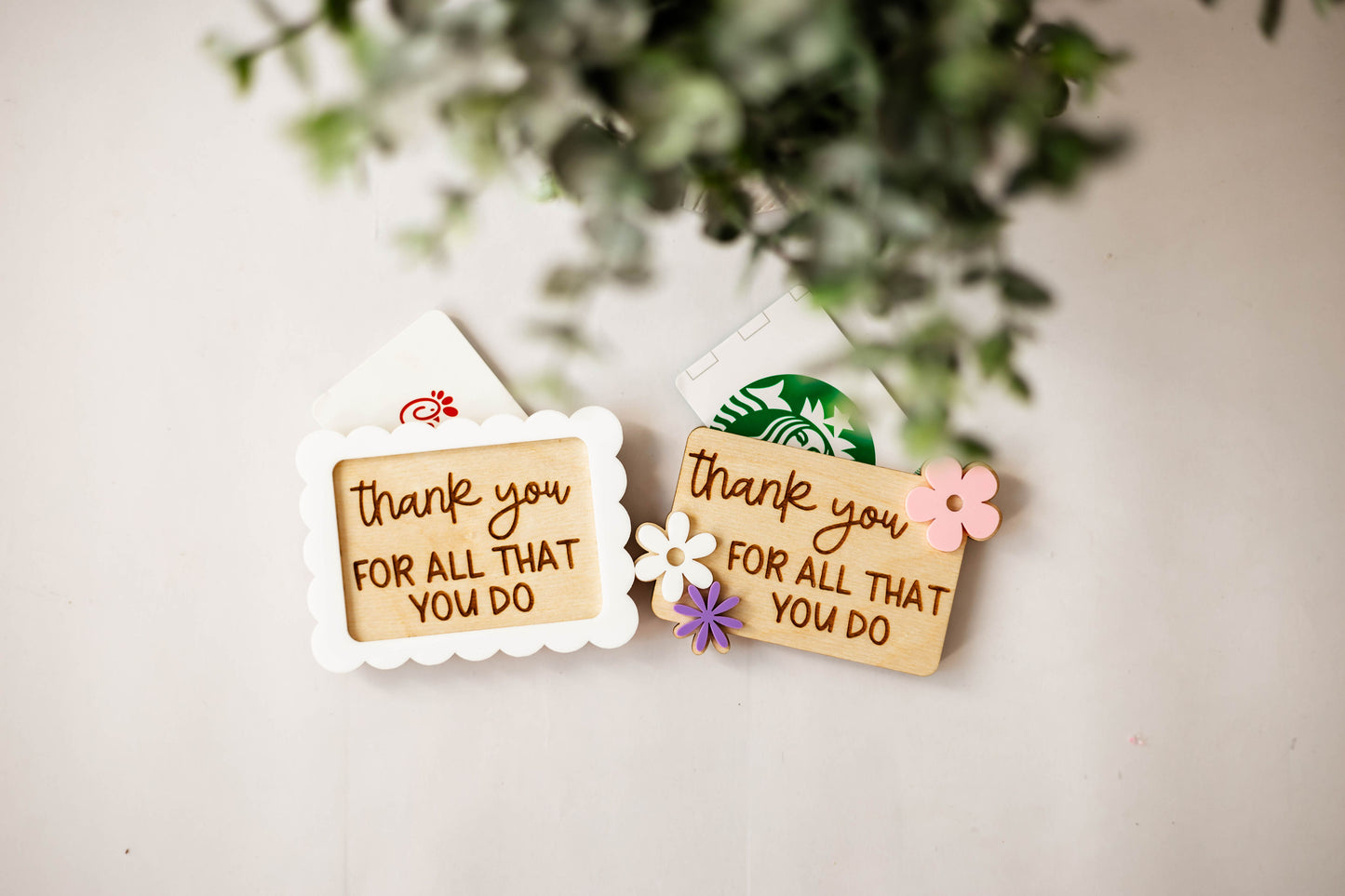 Thank You For All That You Do Gift Card Holder