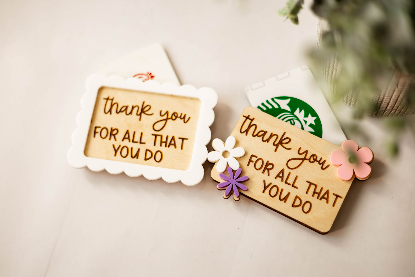 Thank You For All That You Do Gift Card Holder