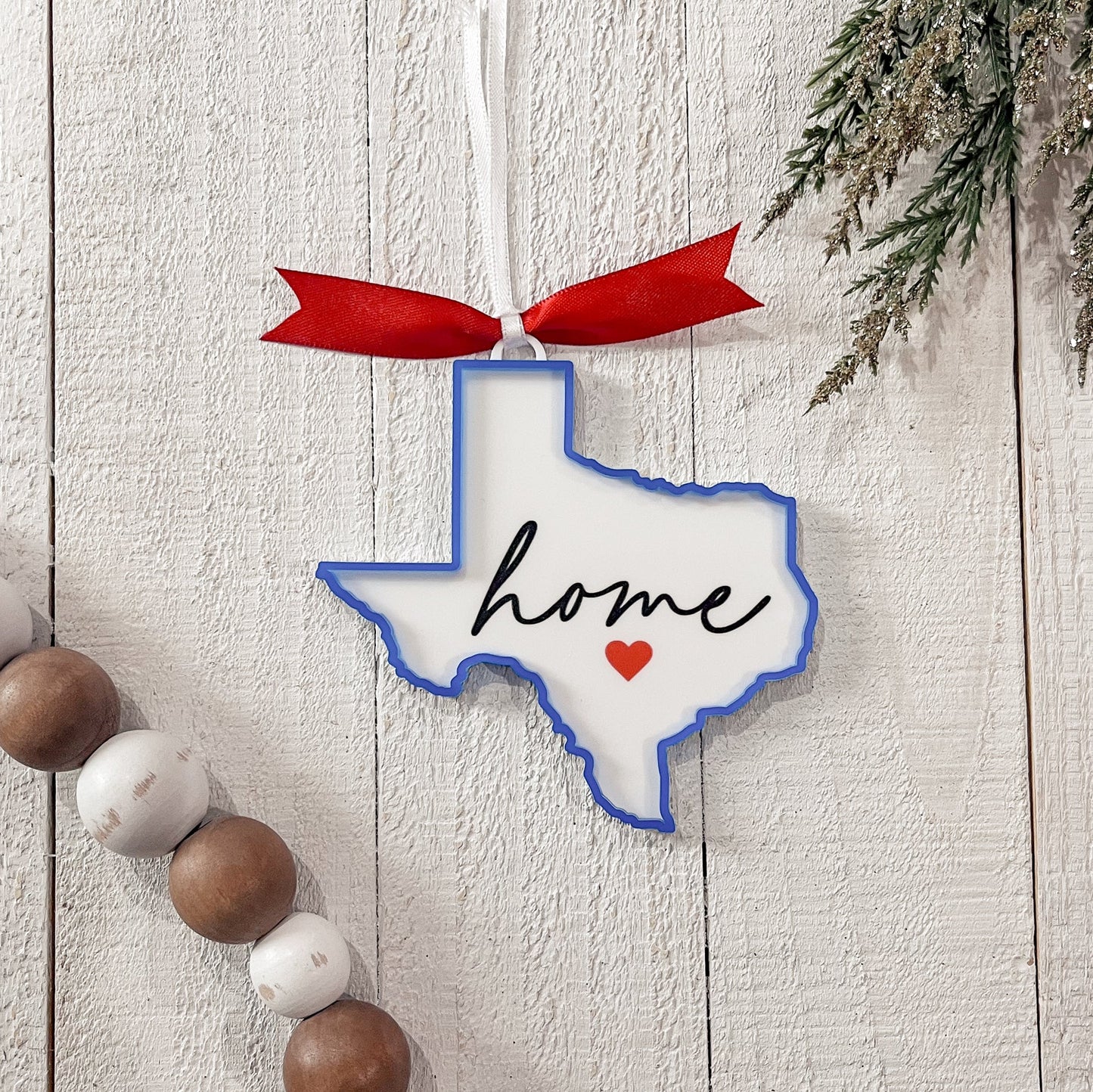 Texas Home Ornament