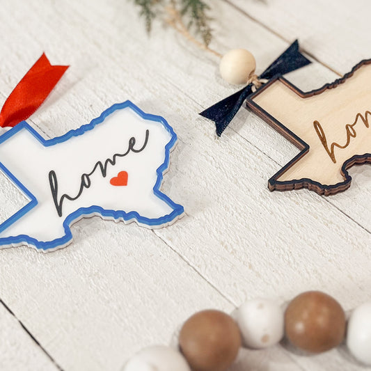 Texas Home Ornament