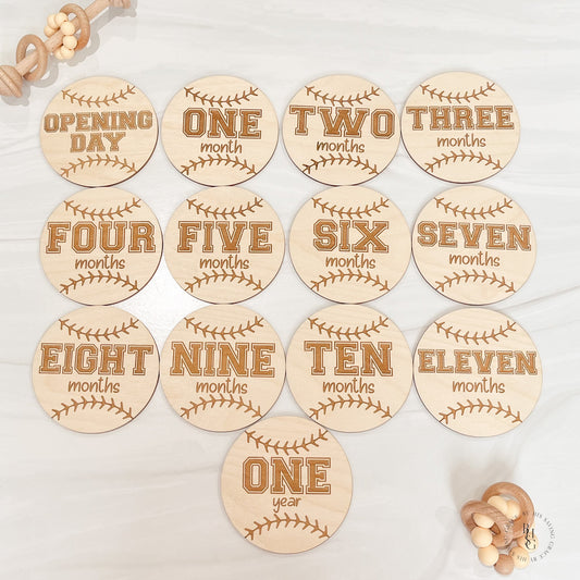 Baseball Monthly Milestone Markers