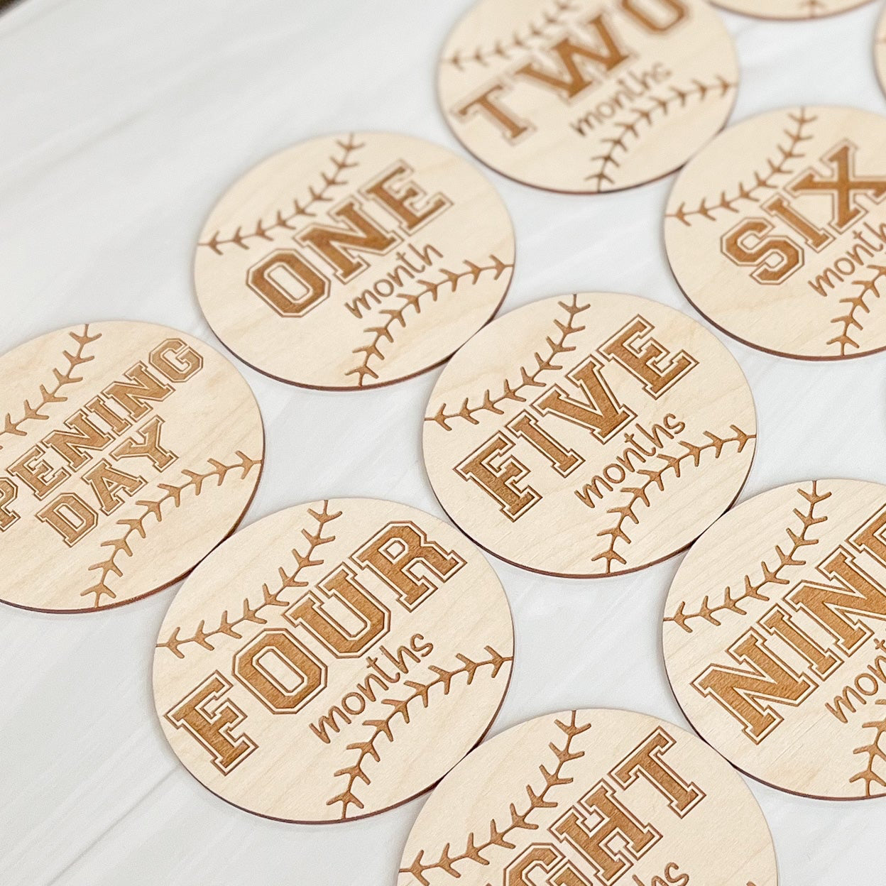 Baseball Monthly Milestone Markers