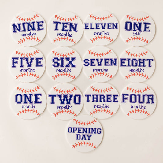 Baseball Monthly Milestone Markers