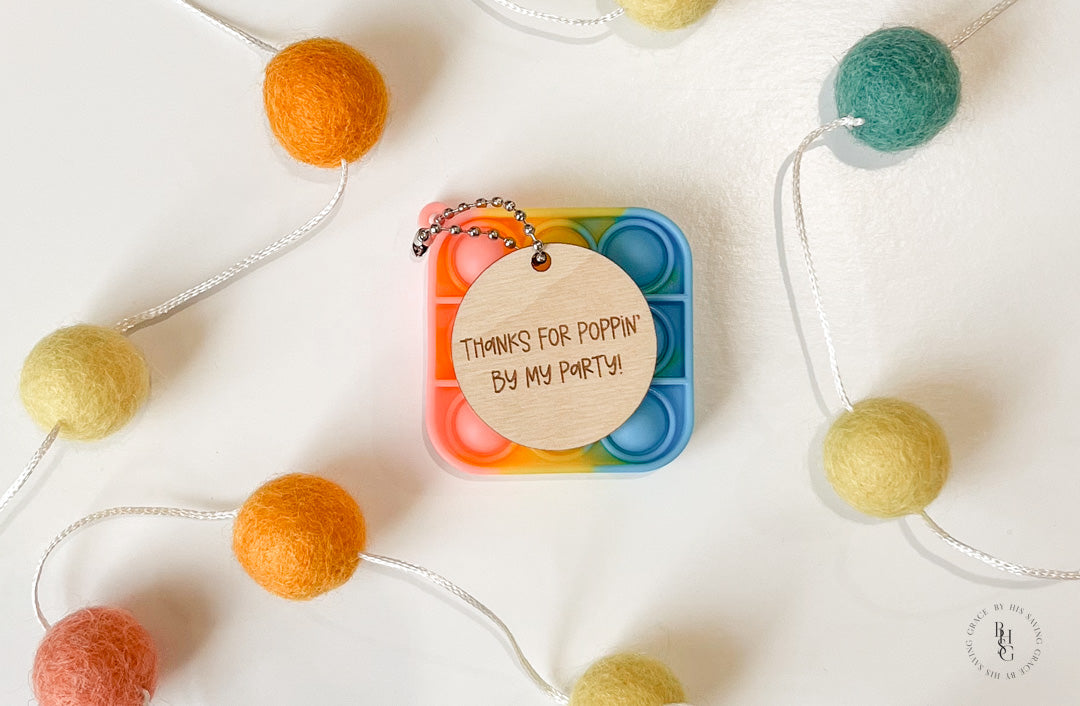 Mini Fidget Birthday Day Party Favor