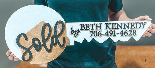 Sold By "Your Name" Realtor Key