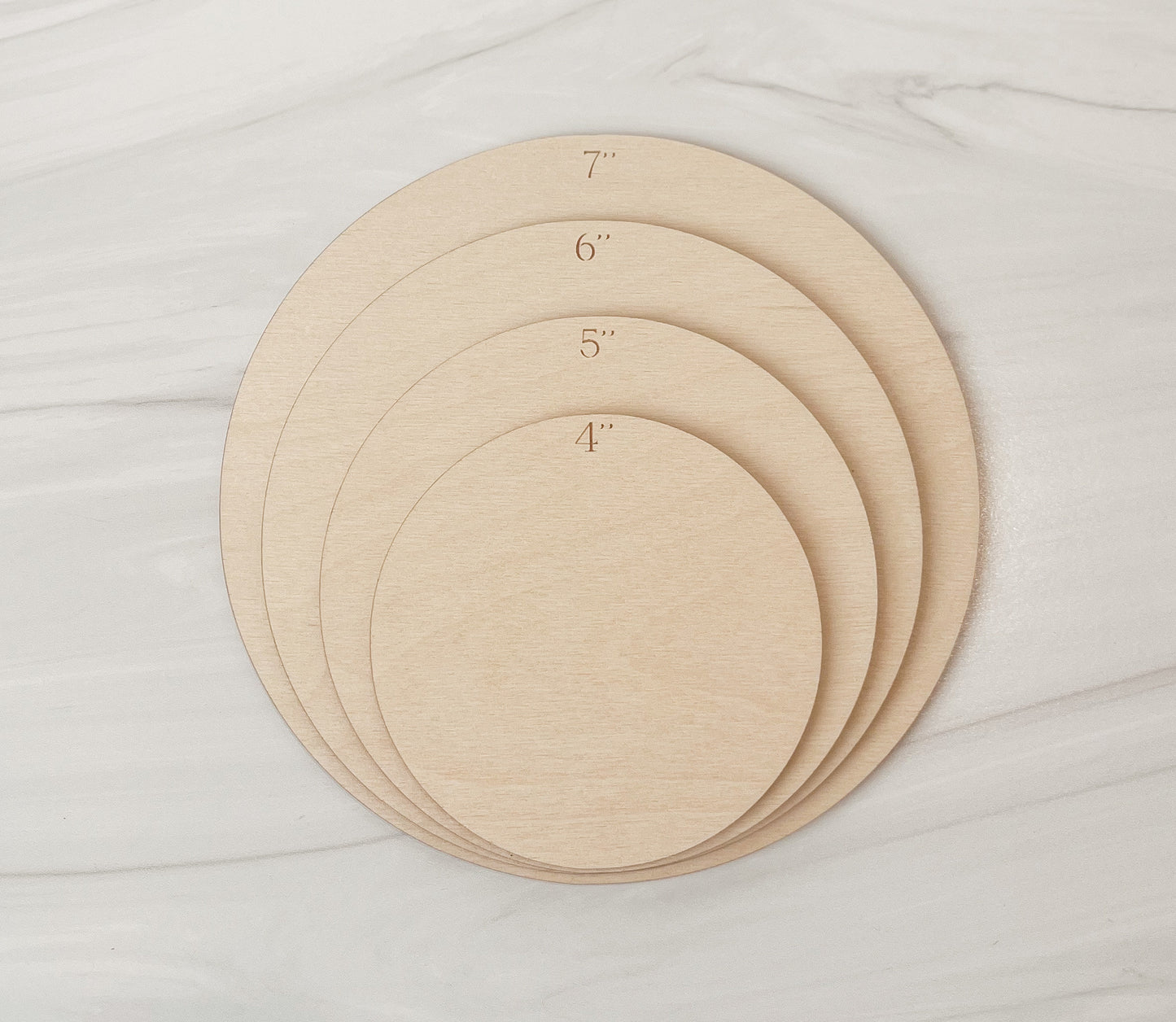 Wooden Baby Announcement Signs with Acrylic Name