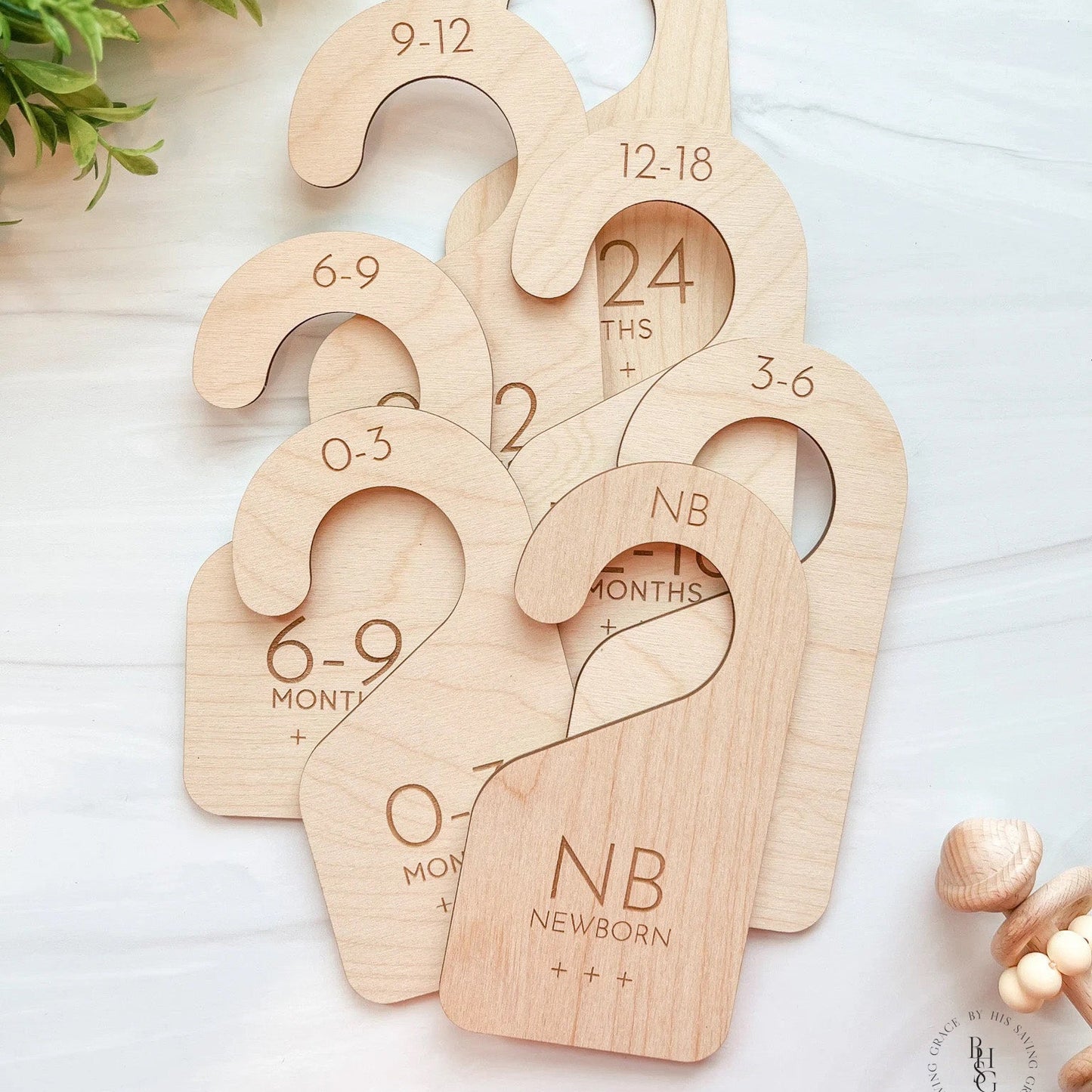 Modern Wooden Baby Closet Dividers