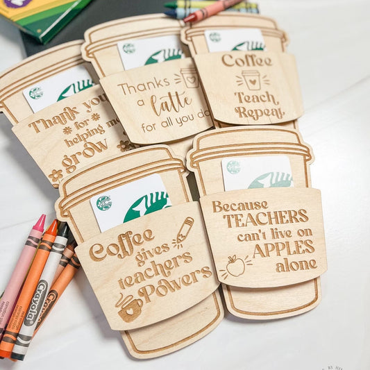 Teacher Gift Card Holder