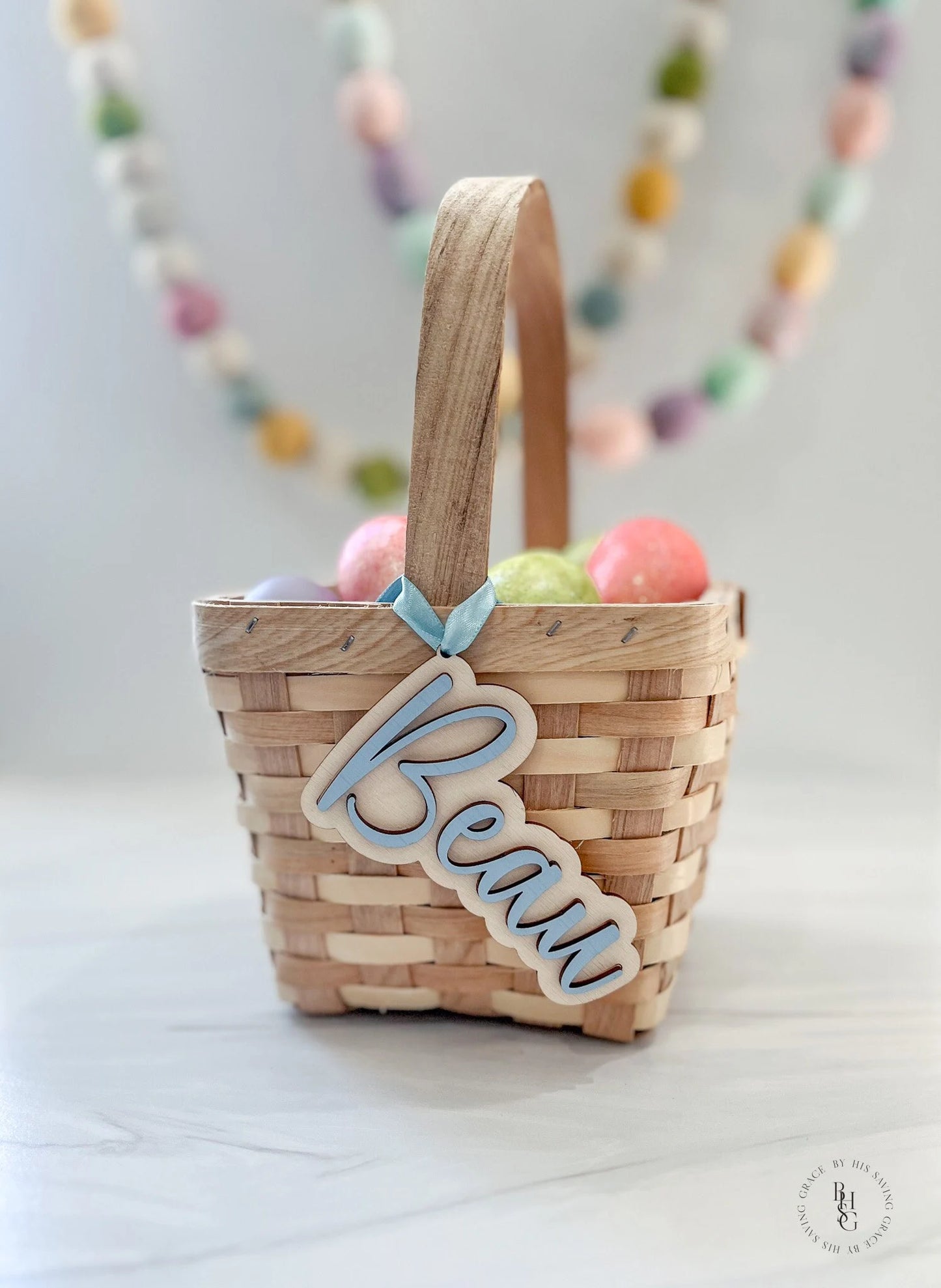 Easter Basket Name Tag
