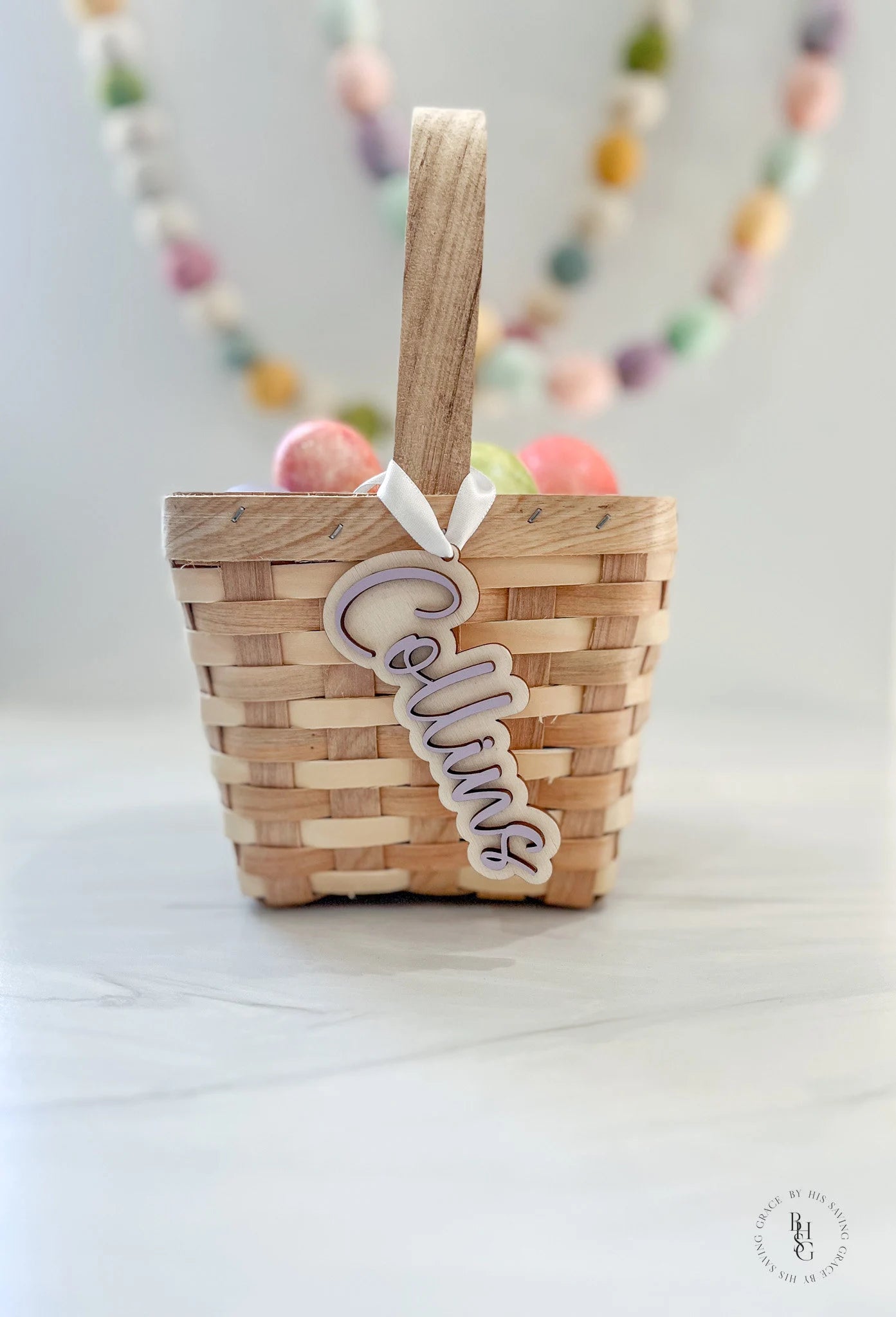 Easter Basket Name Tag