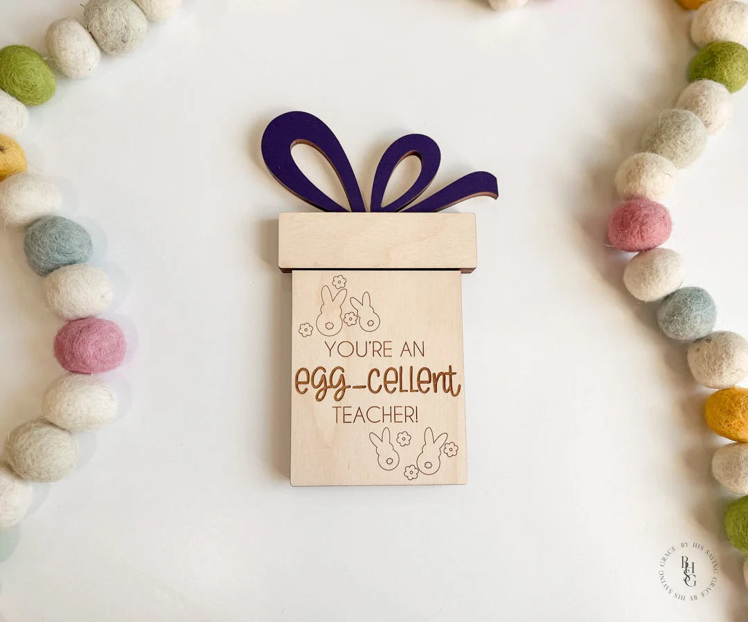 Egg-Cellent Gift Card Holder