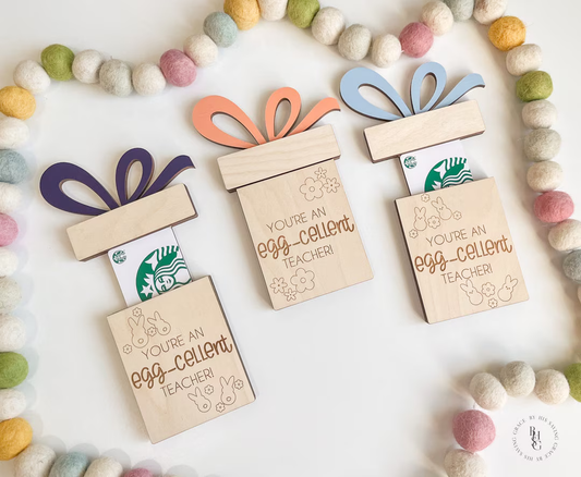 Egg-Cellent Gift Card Holder
