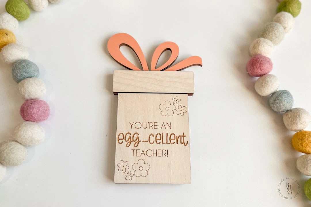 Egg-Cellent Gift Card Holder