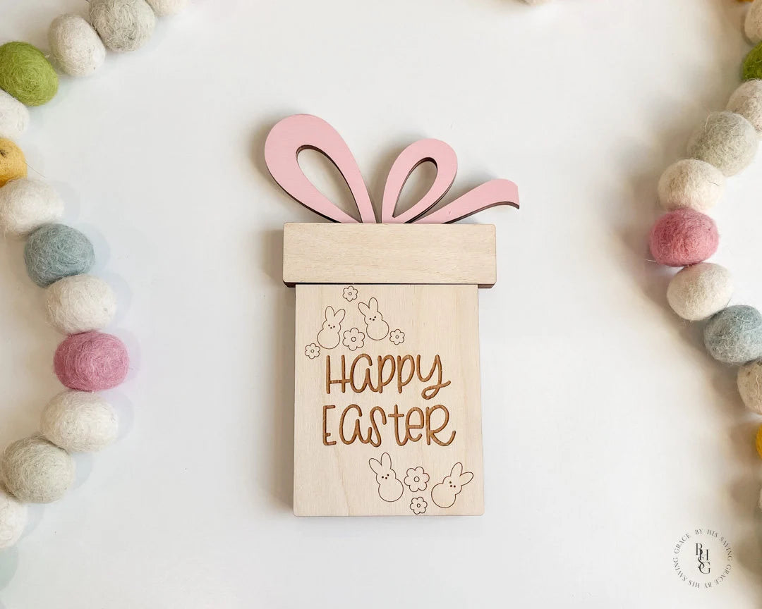 Happy Easter Gift Card Holder