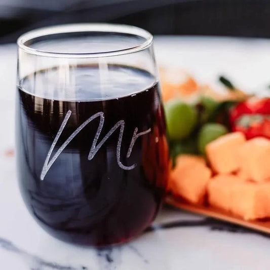 Mr. or Mrs. Wine Glass