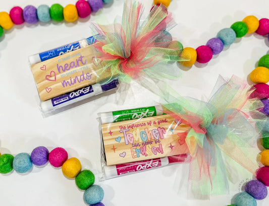 Teacher Eraser With Expo Markers