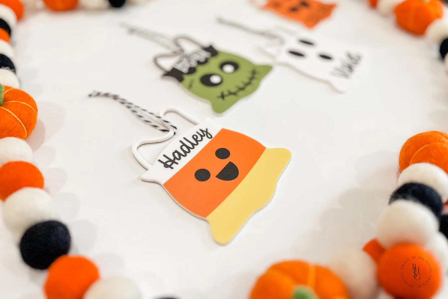 Halloween Bag Tags | Boo Basket Tags
