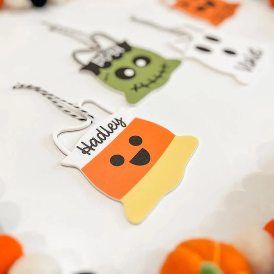 Halloween Bag Tags | Boo Basket Tags