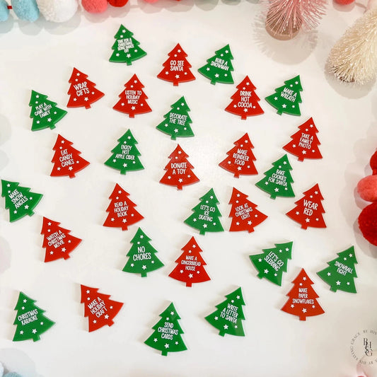 Christmas Bucket List Tokens