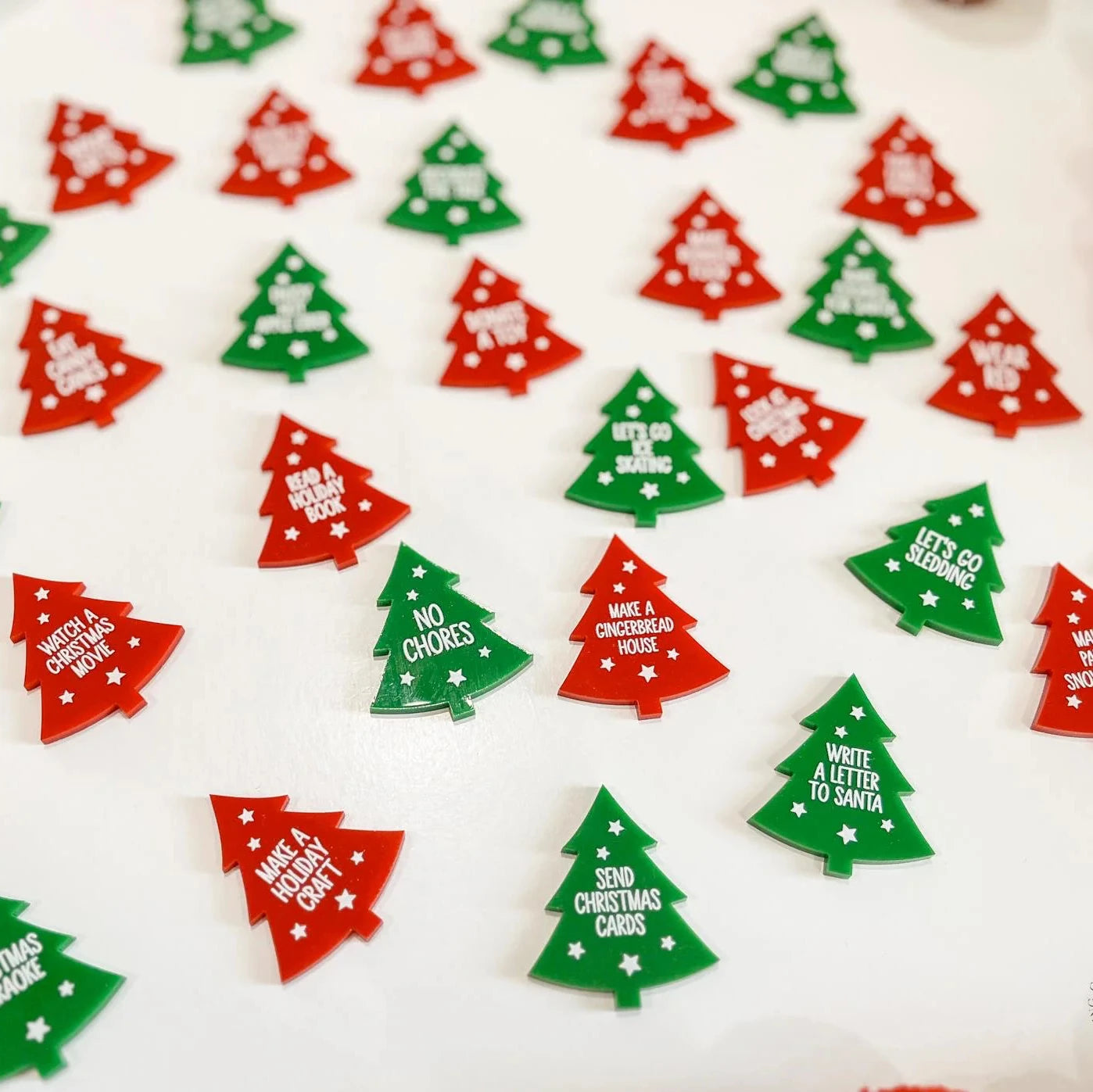Christmas Bucket List Tokens