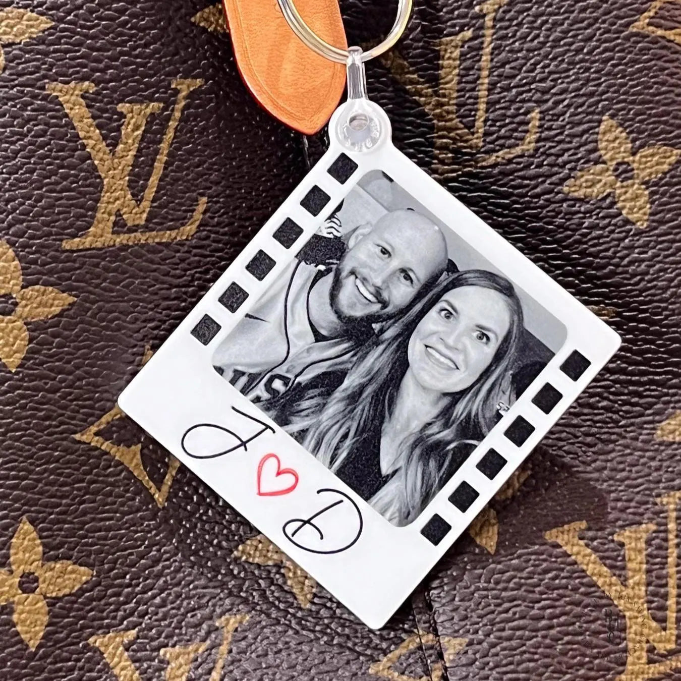 Custom Photo Strip Keychain