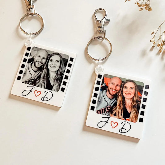 Custom Photo Strip Keychain