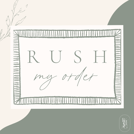 Rush My Order