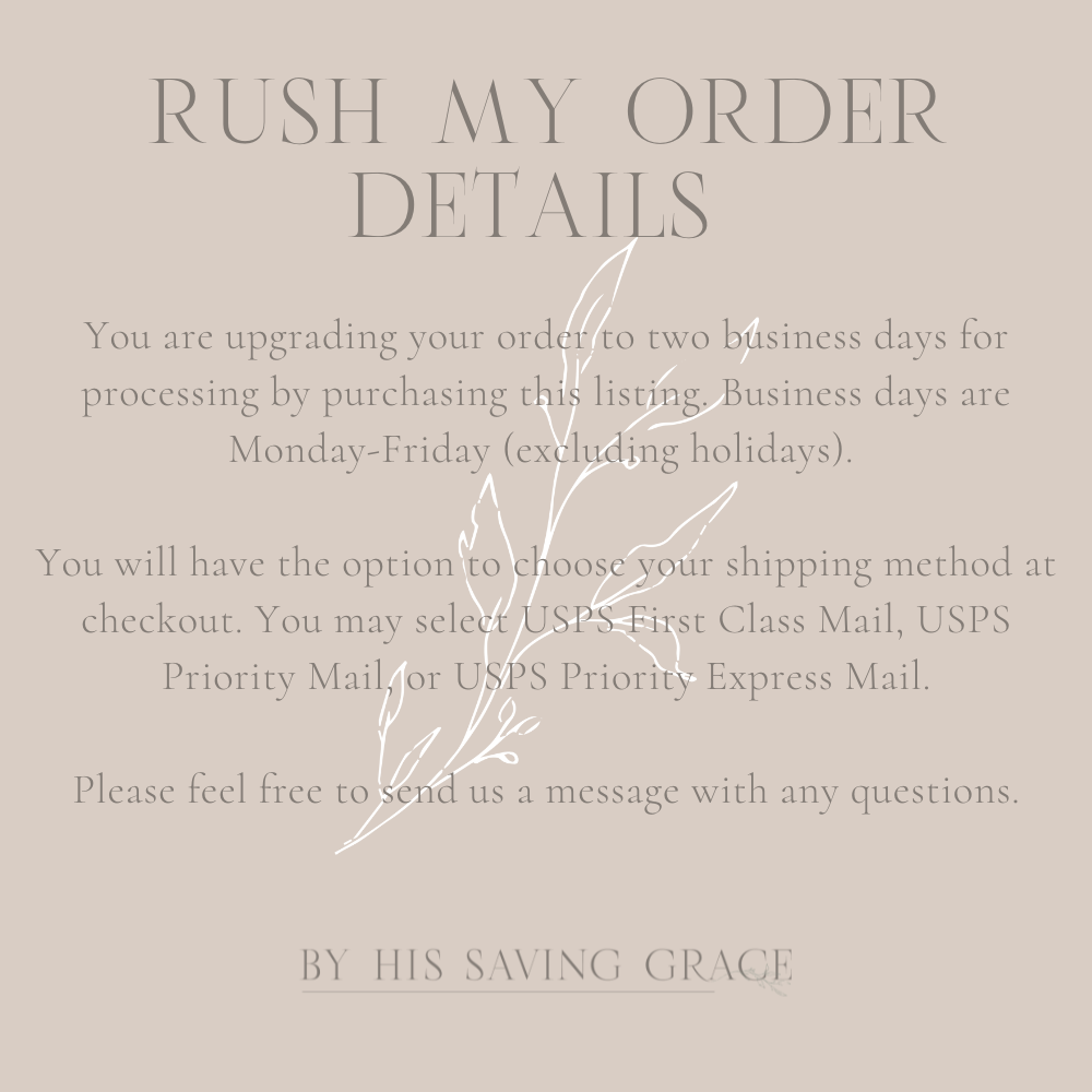 Rush My Order