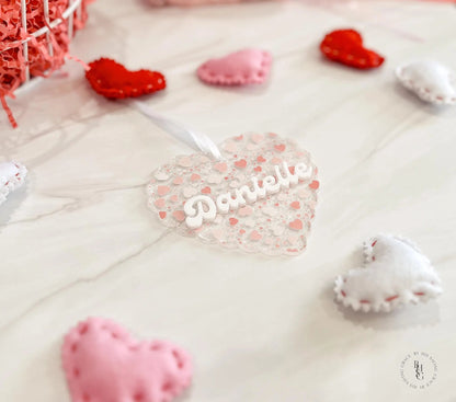 Scalloped Heart Valentine's Tag