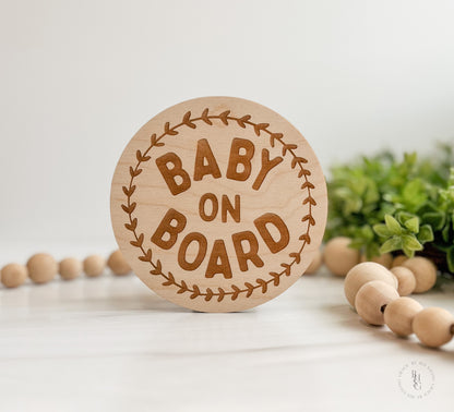 Baby On Board Pregnancy Announcement