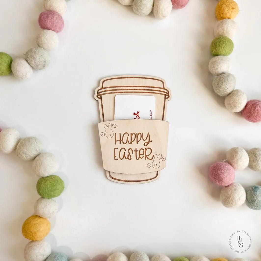 Happy Easter Gift Card Holder