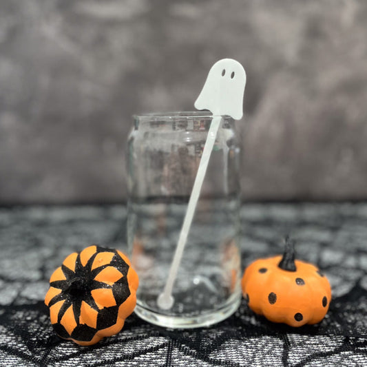 Set of 6 Halloween Drink Stir Sticks
