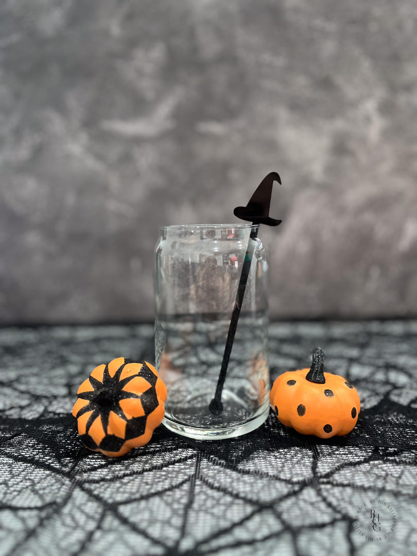 Set of 6 Halloween Drink Stir Sticks