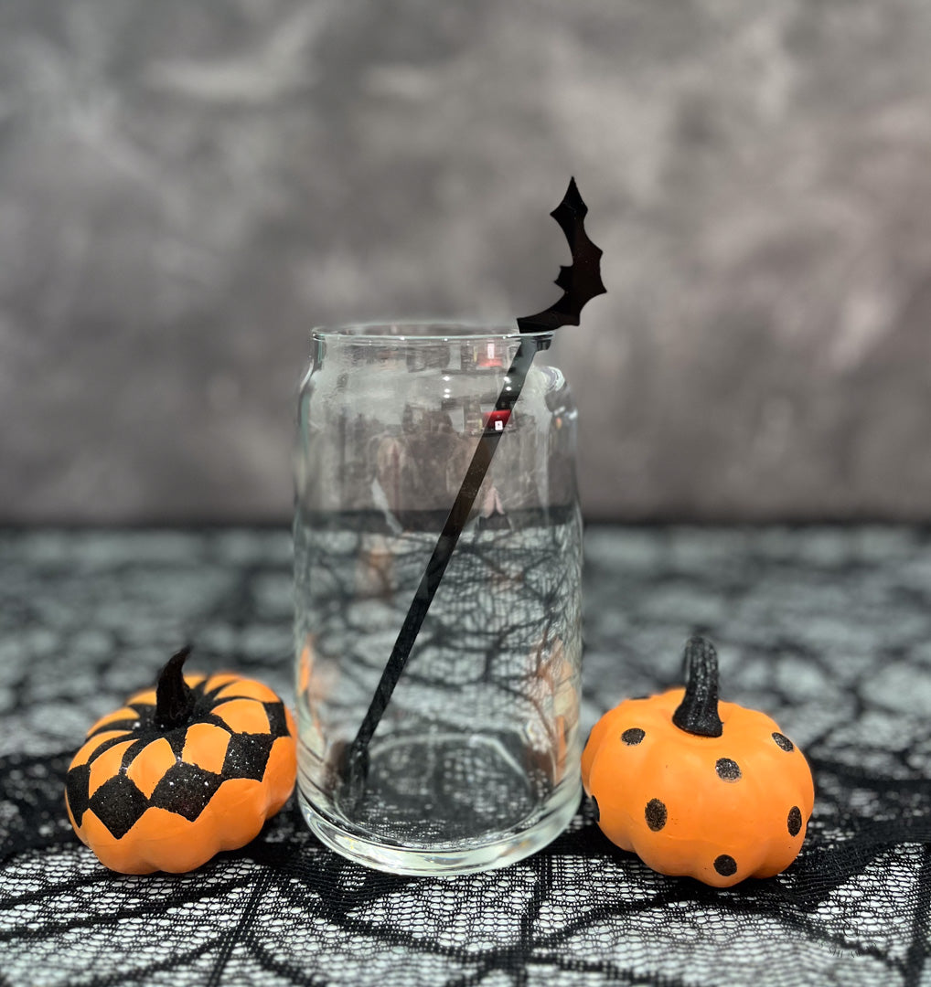 Set of 6 Halloween Drink Stir Sticks