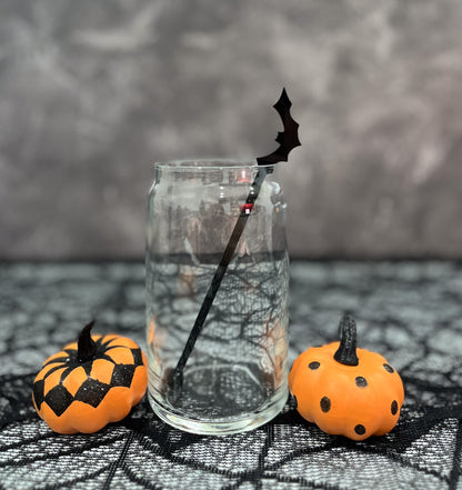 Set of 6 Halloween Drink Stir Sticks