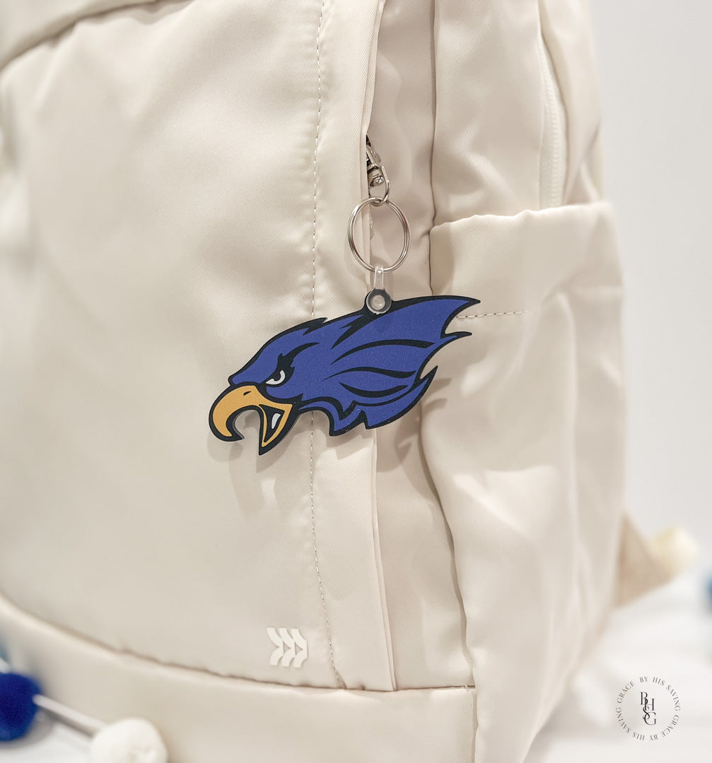 Barbers Hill Eagle Keychain