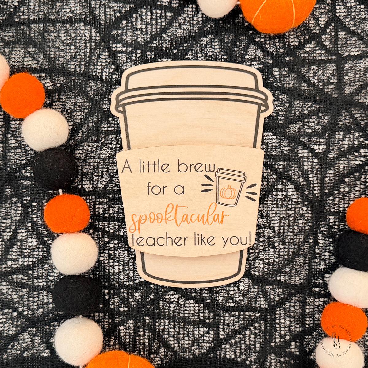 Halloween Spooktacular Teacher or Friend Gift Card Holder