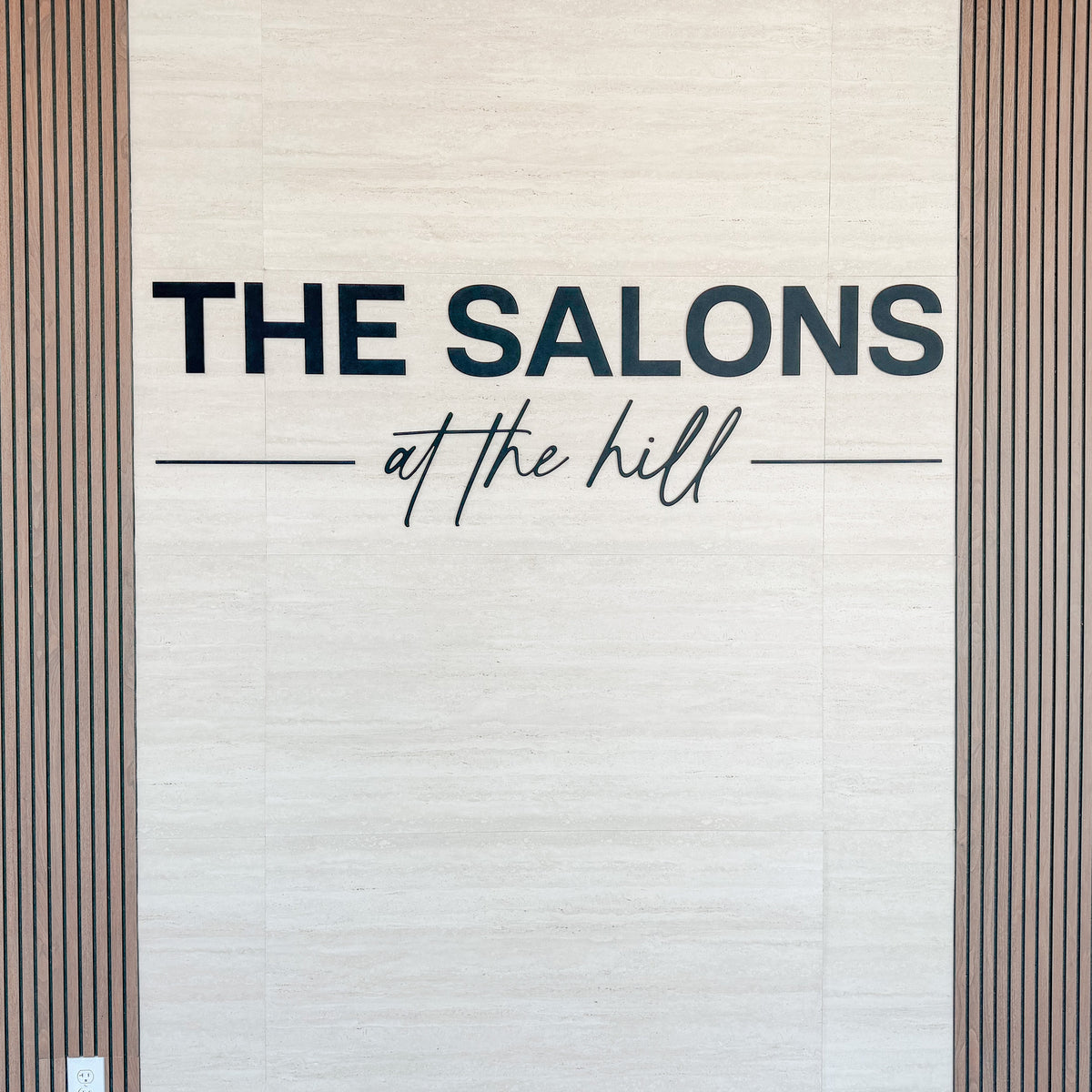 Acrylic Lettering Wall Sign | Acrylic Lettering Business Sign