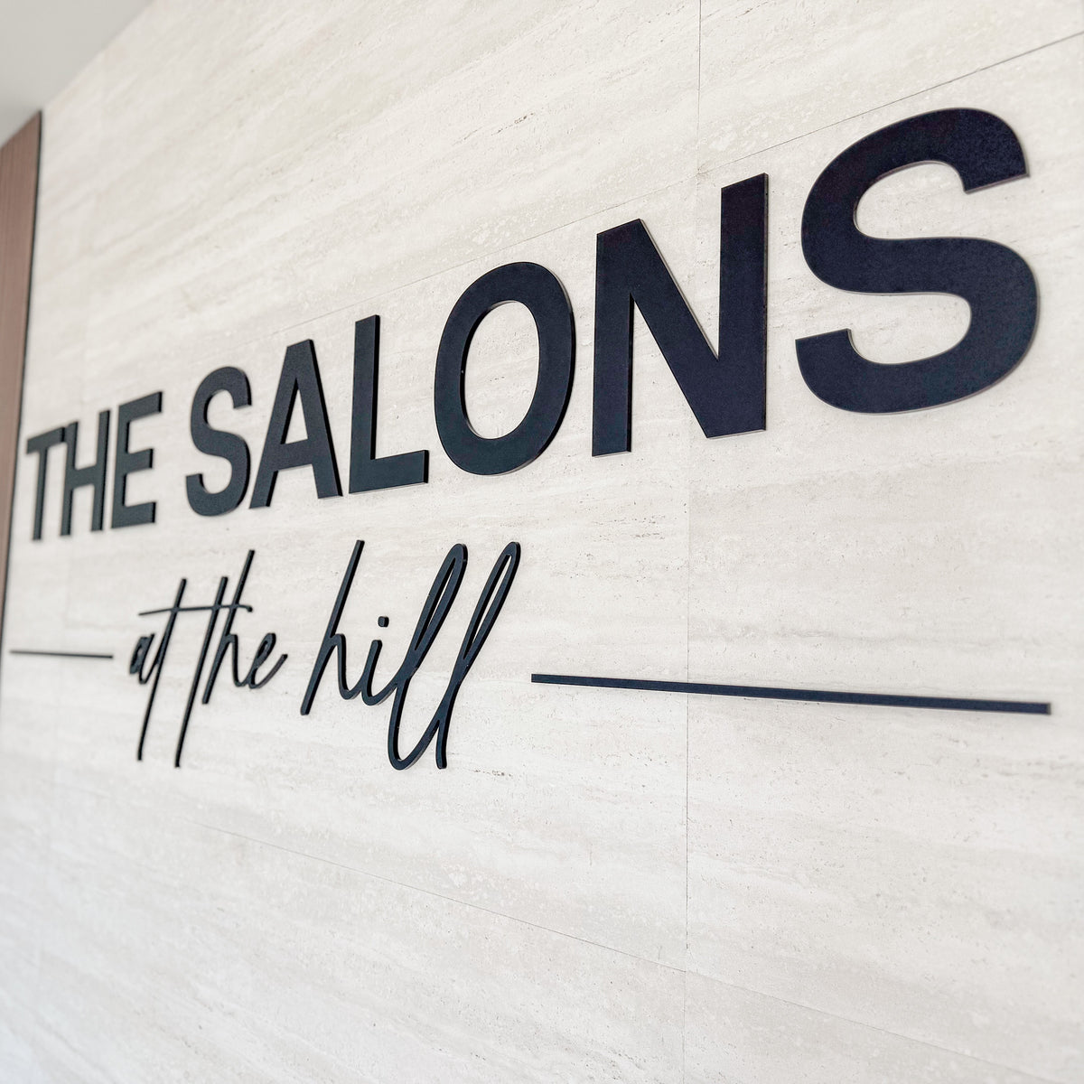 Acrylic Lettering Wall Sign | Acrylic Lettering Business Sign