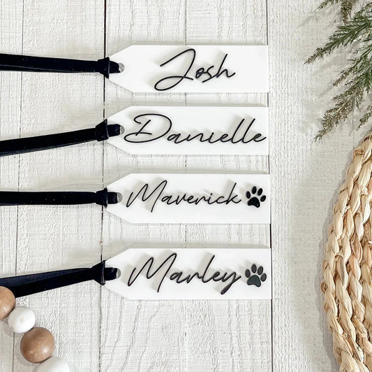 Personalized Stocking or Gift Tag